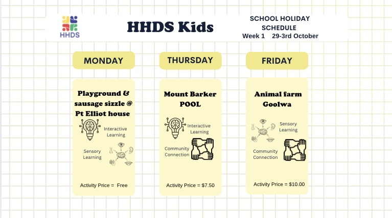 School Holidays Kids & Teens
